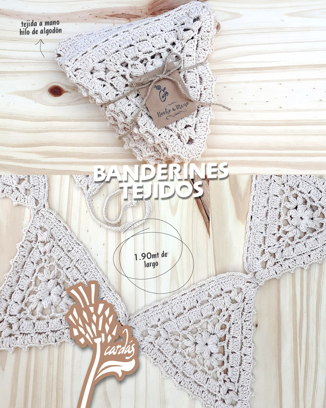 BANDERINES (TRIANGULOS)