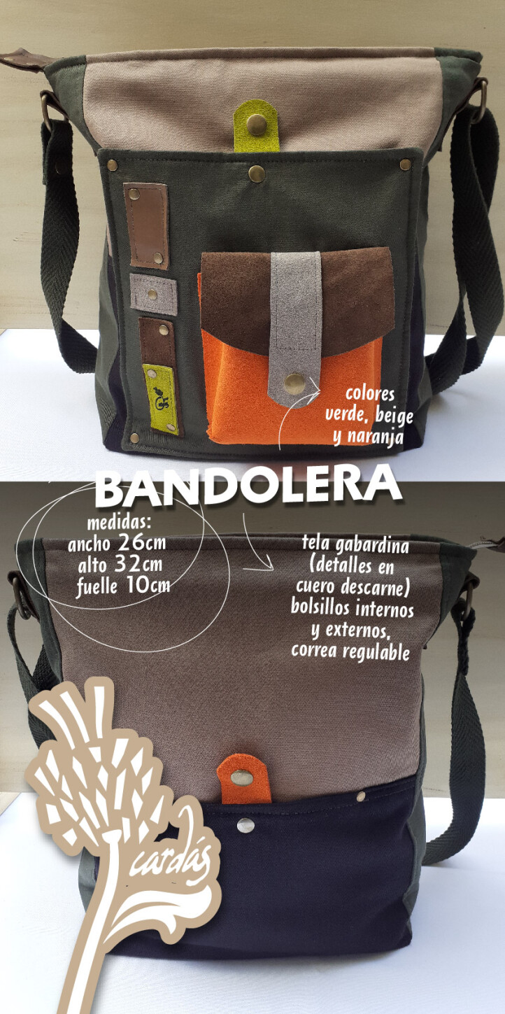 bandolera naranja