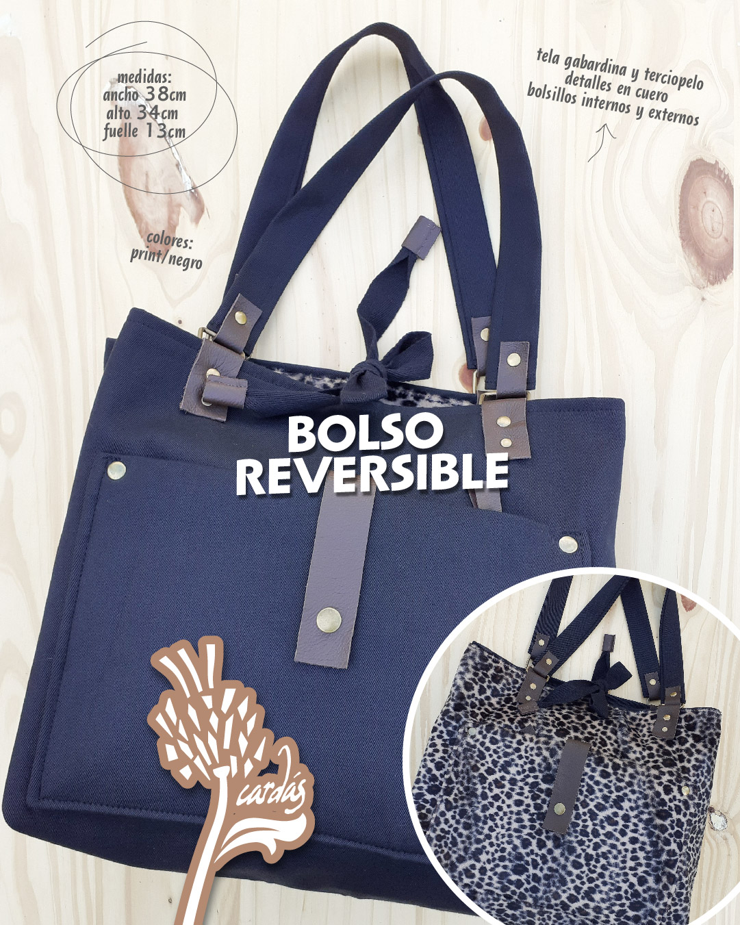 BOLSO REVERSIBLE