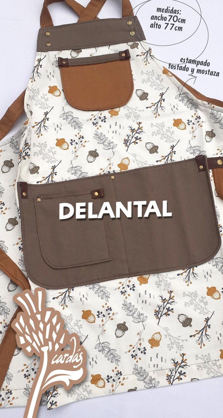 DELANTAL ESTAMPADO