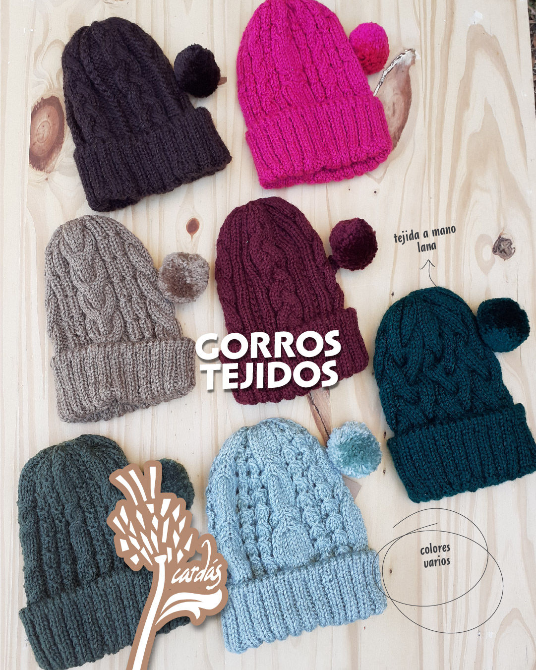 GORROS TEJIDOS