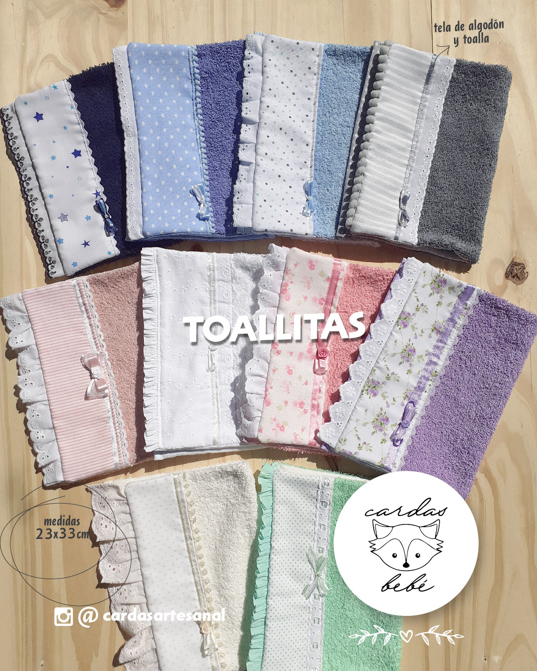 TOALLITAS (dobles)